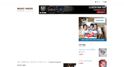 Desktop Screenshot of musicinside.jp